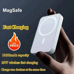 Magnetic Wireless Portable Power Bank