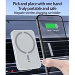 Magnetic Wireless Portable Power Bank